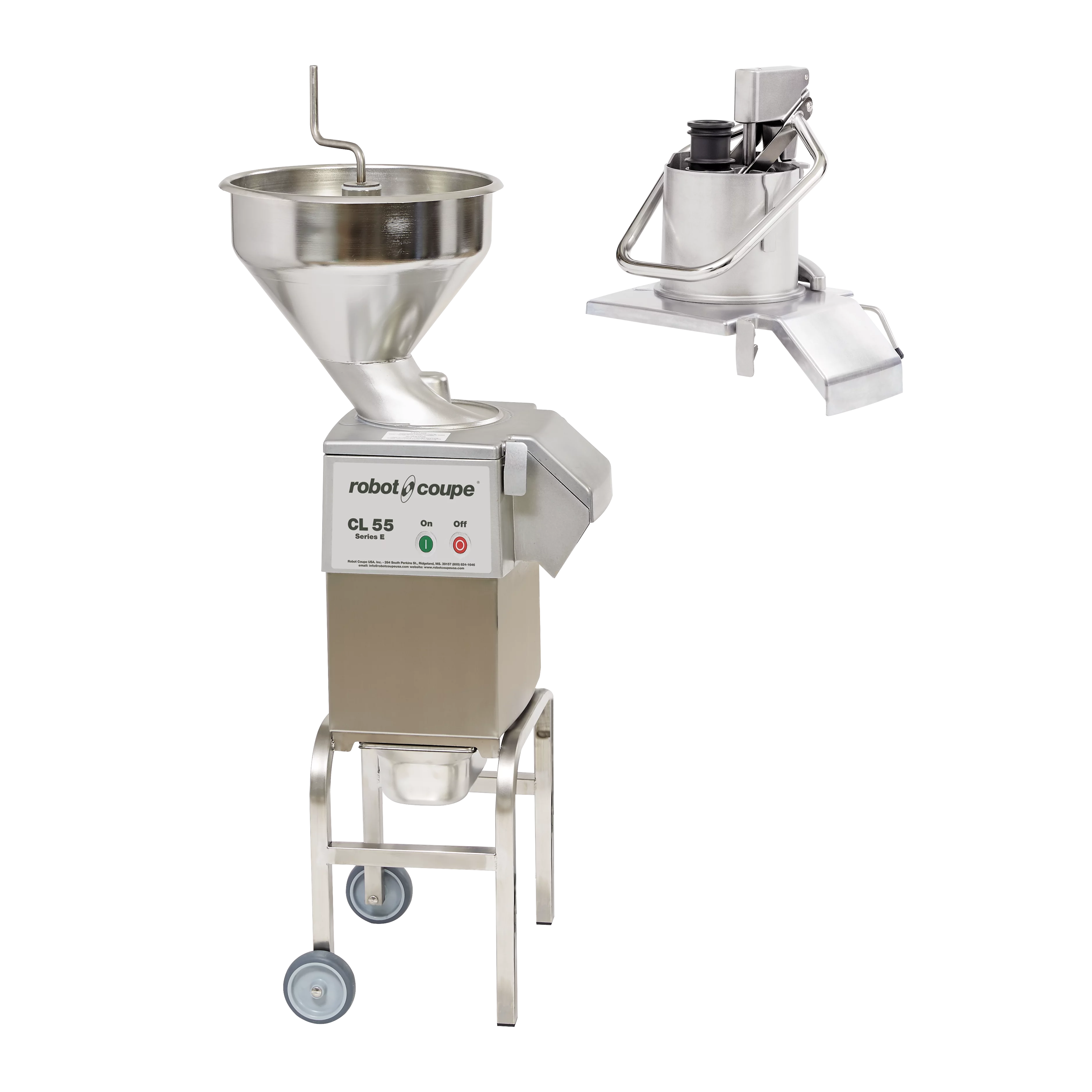 CL 55 2 Feed-Heads Vegetable Preparation Machine - Robot Coupe